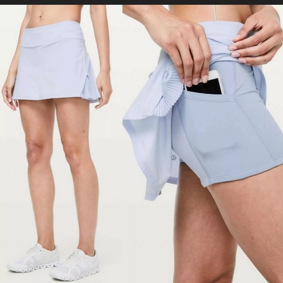 💕Lululemon Play Off The Pleats Skirt 13”-Daydream - Picture 2 of 16